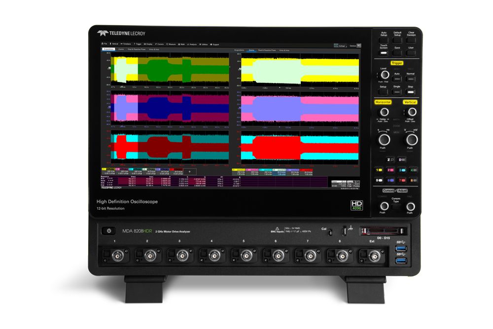 MDA 8000HDR - новые анализаторы мощности электроприводов и асинхронных двигателей Teledyne LeCroy MDA 8000HDR - новые анализаторы мощности электроприводов и асинхронных двигателей Teledyne LeCroy