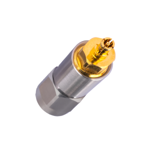 Переход коаксиальный SMPM (вилка) - SMA (розетка)