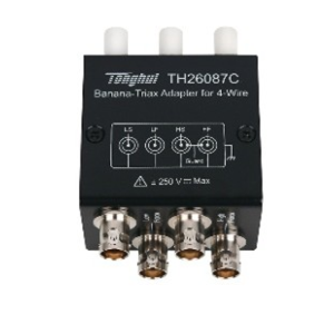 Четырёхконтактный Кельвиновский переходник Banana-Triax TH26087C