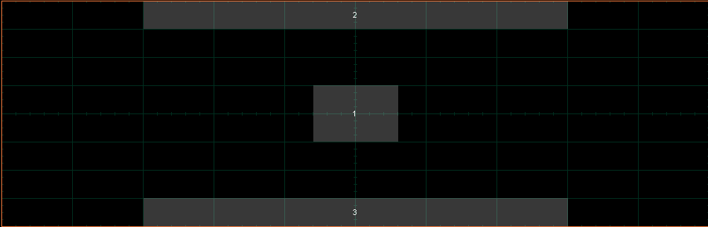 Рис.45. Виды стандартных масок. Слева – четырехугольная 2.48 Гбит/c стандартная STM16/OC48 маска. Справа – эта же отредактир Рис. 45. 1.png
