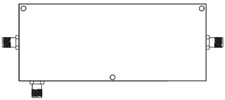 Ответвитель однонаправленный Qualwave QSDC-100-110-10-10-S