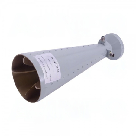 Антенна рупорная коническая с двойной поляризацией A-INFO LB-CSJ-40400-KF