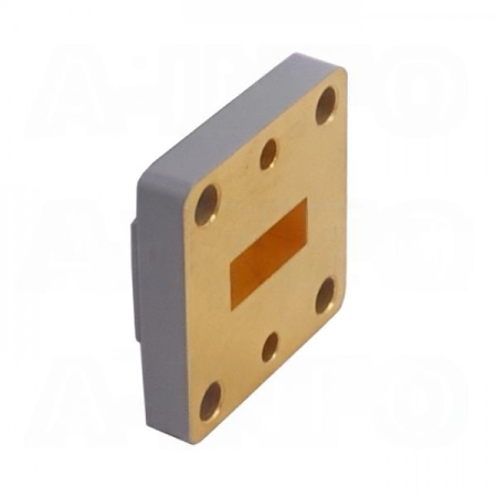 Пластина короткая волноводная со смещением A-INFO 42WOFS14_Cu