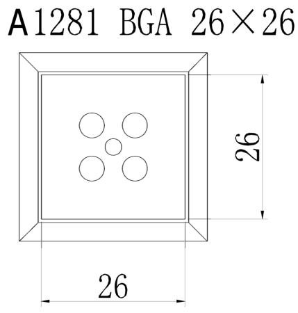 Насадка Quick A1281