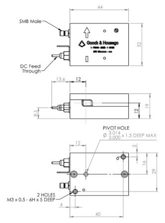 Преобразователь частоты акустоооптический GOOCH & HOUSEGO I-FS040-1.5S2C-1-GH66