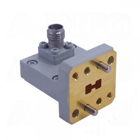 Адаптер волноводно-коаксиальный A-INFO 180DRWCAK_Cu_F13