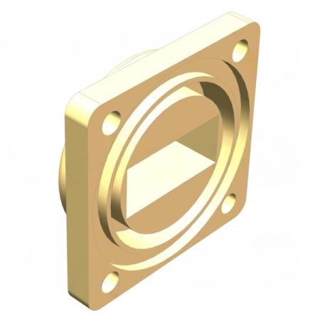 Фланец волноводный A-INFO 90-FBE100_Cu