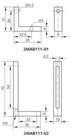 Кронштейн миниатюрный Standa 2MAB111-02