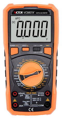 Мультиметр Victor VC9807A+