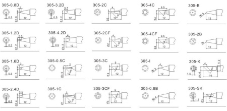 Жало Quick 3034-3,2D (Quick 305-3.2D) 