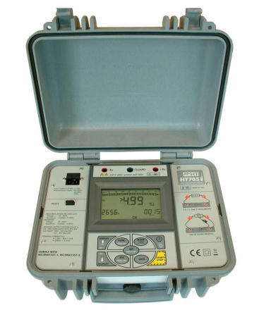 Измеритель сопротивления изоляции HT-Italia HT7051 Измеритель сопротивления изоляции HT-Italia HT7051