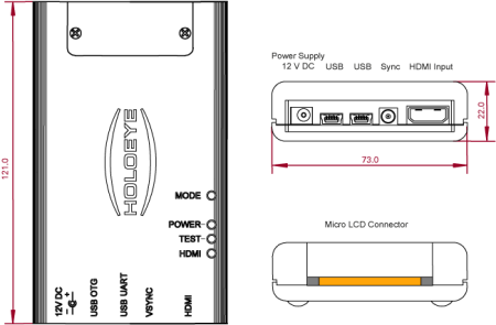 Модулятор света Holoeye PLUTO-2.1-TELCO-059