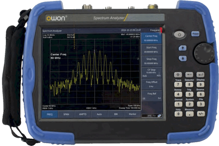 Анализатор спектра OWON HSA1016-TG портативный