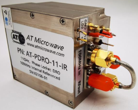 Генератор на диэлектрическом резонаторе с ФАПЧ коаксиальный Atmicrowave AT-PDRO-6.4GHz-IR