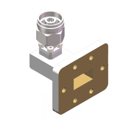 Адаптер волноводно-коаксиальный A-INFO 62WCANM_DP