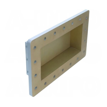 Пластина короткая волноводная со смещением A-INFO 975WOFS18