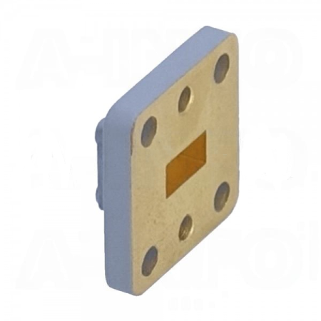 Пластина короткая волноводная со смещением A-INFO 28WOFS14_Cu