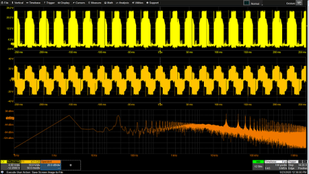 Опция анализа спектра для осциллографов Teledyne LeCroy WS3K-SPECTRUM-1