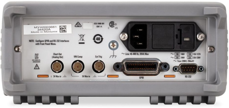 Нановольтметр/микроомметр Keysight 34420A