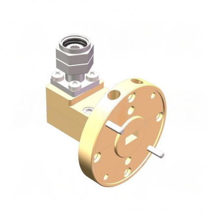 Адаптер волноводно-коаксиальный A-INFO 22WCAKM_Cu_P0