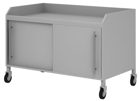 Тумба передвижная для хранения и разлива кислот СОВЛАБ ТХК-1100П