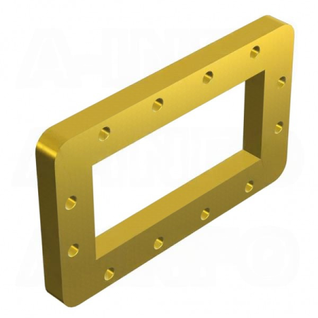 Фланец волноводный A-INFO 284-FEP32_Cu