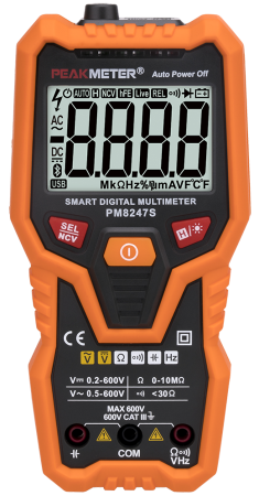 Мультиметр PeakMeter PM8247S цифровой (Smart)