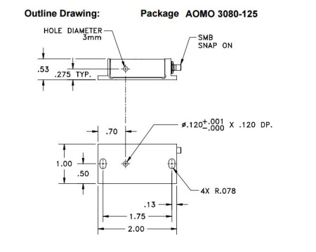 Преобразователь частоты акустоооптический GOOCH & HOUSEGO AOMO 3080-125