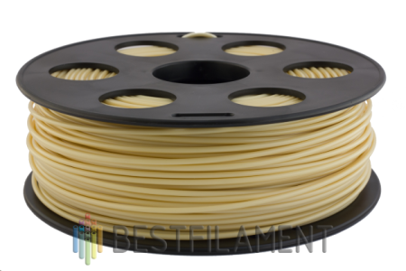 Кремовый ABS пластик Bestfilament для 3D-принтеров 1 кг (2.85 мм)