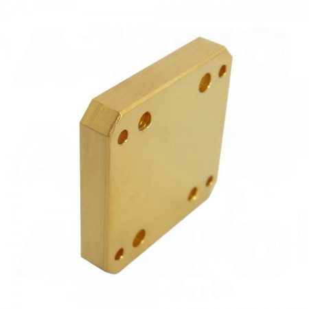 Пластина короткая волноводная с двойным гребнем A-INFO 650DRWS_Cu