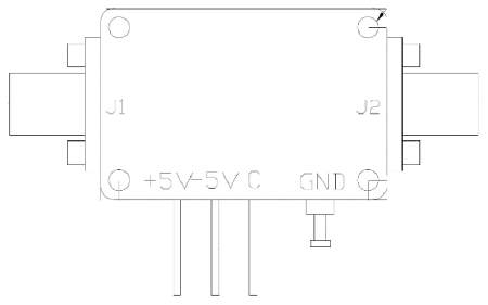 Переключатель коаксиальный на PIN-диодах Atmicrowave AT-SPST-0040XL-A