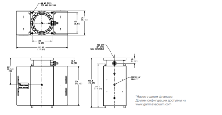 Магниторазрядный насос Gamma Vacuum TiTan 300T
