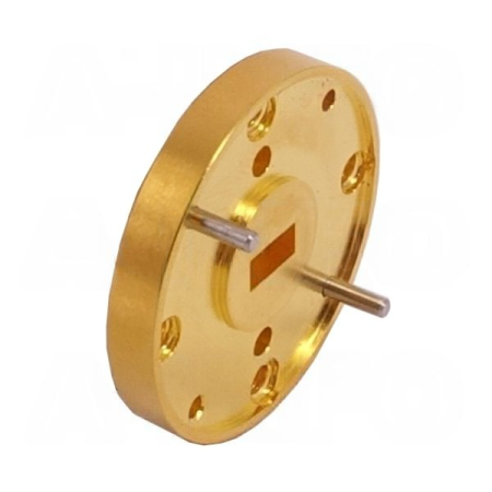 Пластина короткая волноводная со смещением A-INFO 19WOFS14_Cu