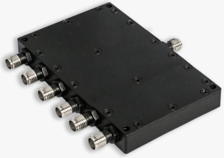 Делитель мощности 6-полосный Qualwave QPD6-2000-8000-30-S Делитель мощности 6-полосный Qualwave QPD6-2000-8000-30-S