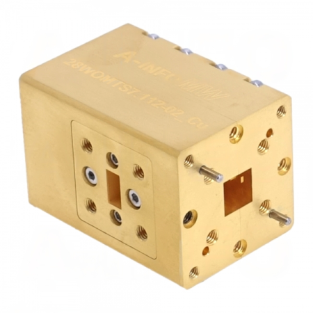 Преобразователь ортомодовый волноводный 28WOMTS7.112-02_Cu