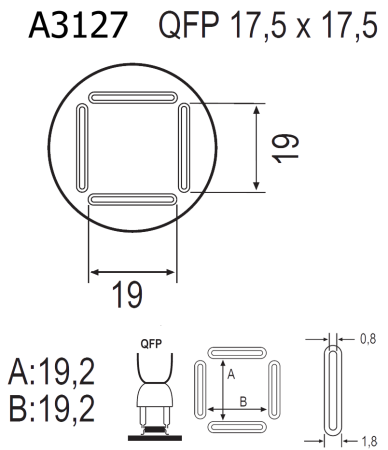 Насадка Quick A3127