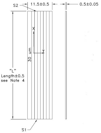 Периодически поляризованная пластина ниобата лития GOOCH & HOUSEGO 97-02256-0X
