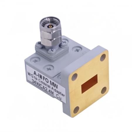 Адаптер волноводно-коаксиальный A-INFO 34WCA2.4M_Cu