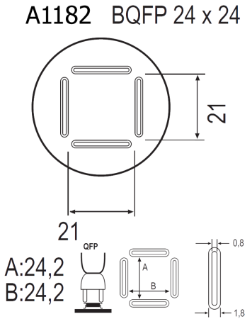 Насадка Quick A1182