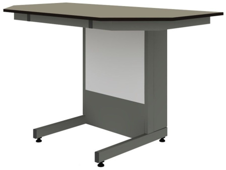 Стол торцевый без тумбы СОВЛАБ 241507 Стол торцевый без тумбы СОВЛАБ 241507