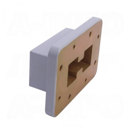 Пластина короткая волноводная с двойным гребнем со смещением A-INFO 350DRWOFS38