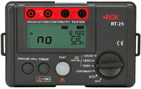 Мегаомметр RGK RT-25