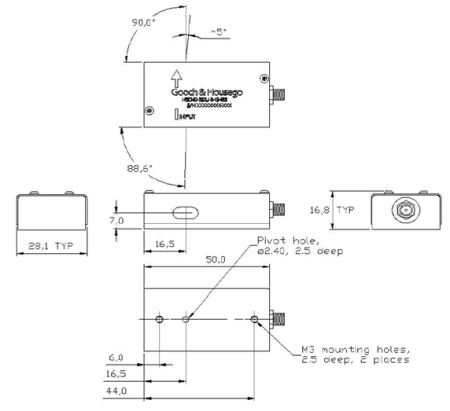 Преобразователь частоты акустоооптический GOOCH & HOUSEGO I-FS040-2S2J-3-GH53