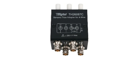 Четырёхконтактный Кельвиновский переходник Banana-Triax TH26087C
