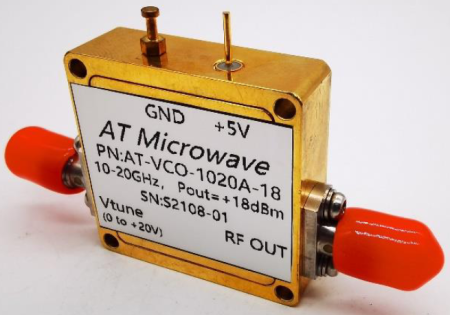 Генератор управляемый напряжением коаксиальный Atmicrowave AT-VCO-1020A-18