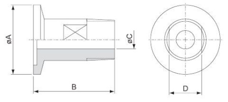 Адаптер KF «папа» под трубную резьбу HTC KF50MNPT13 Адаптер KF «папа» под трубную резьбу HTC KF50MNPT13