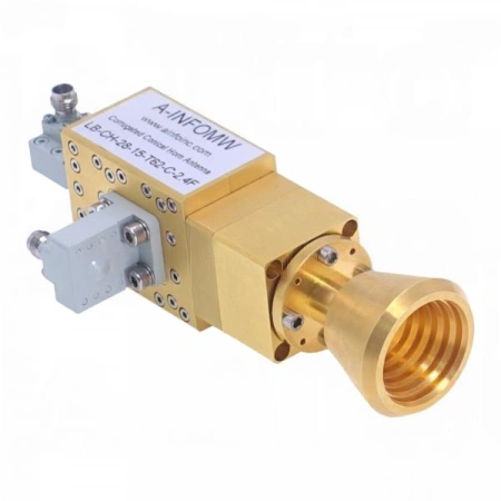 Антенна рупорная коническая гофрированная A-INFO LB-CH-28-15-T62-C-2.4F