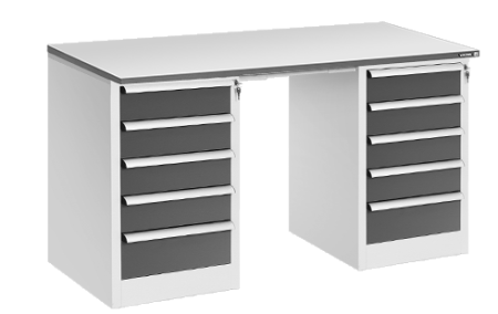 Рабочее место антистатическое VIKING Констант СР-15-7+ДР-05+ДР-05 ESD