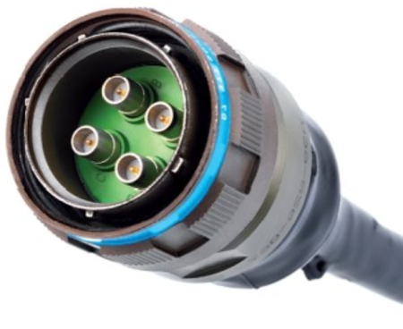 Кабельная сборка мультикоаксиальная Huber+Suhner MIL-38999 4 канала