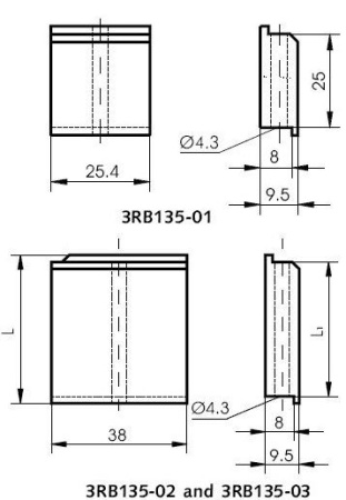 Блок для подъема оптической оси Standa 3RB135-03
